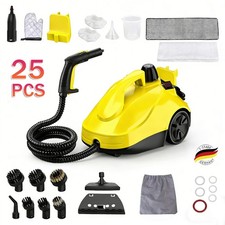 25PCS Pulitore a Vapore Manuale Alta Temperatura Pulitore Domestico Alta Pressione 1,8L