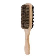 Men's Antistatic Beard Detangling Grooming Styling Brush with Handle