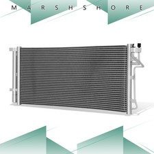Fit 20-24 Hyundai Sonata Hybrid Factory Style Aluminum A/C AC Condenser Assembly