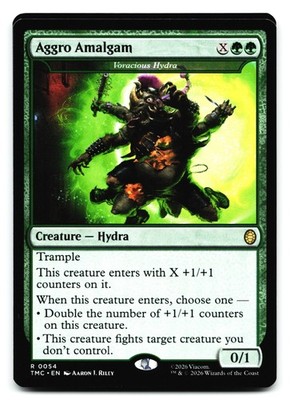 Aggro Amalgam - Voracious Hydra #54 Teenage Mutant Ninja Turtles Normal