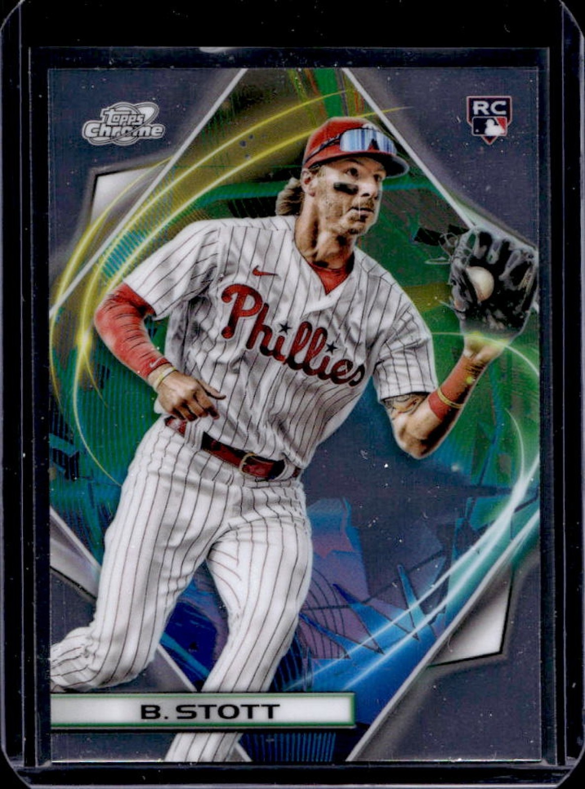2022 Topps Cosmic Chrome Bryson Stott RC Rookie #17 Phillies