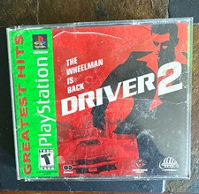 Driver 2 Greatest Hits (PS1) 2-Disc Multiplayer T NTSC-U/C 2000 SLUS-01361GH