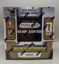 NEW 2026 Panini Prizm World Cup Soccer Hobby Preferred (90 Cards) Box - 10 PACKS