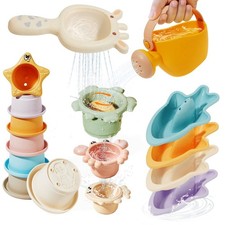 Baby Bath Toys for Kids Ages 1-3, 16PCS Mold Free Bath Toys for Toddler 2-4 ...