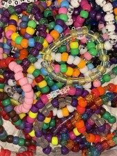 Random Mystery Kandi Bracelet Bulk Lot 10