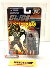 2007 HASBRO GI JOE 25TH ANNIVERSARY WAVE 3 ZARTAN COLOR CHANGE FACE AFA 8.5