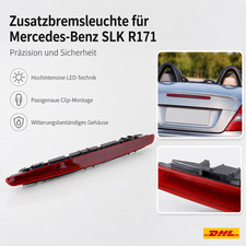 A1718200556 LED Hecklicht für Mercedes Benz SLK-Klasse R171 Dritte Bremsleuchte A1718200556 LED Hecklicht für Mercedes Benz SLK-Klasse R171 Dritte Bremsleuchte