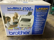 Brother intelliFAX-4100e Business Class Laser Fax/Phone/Copier.