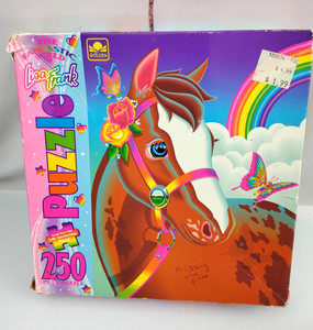 Lisa Frank Rainbow Chaser Horse Puzzle