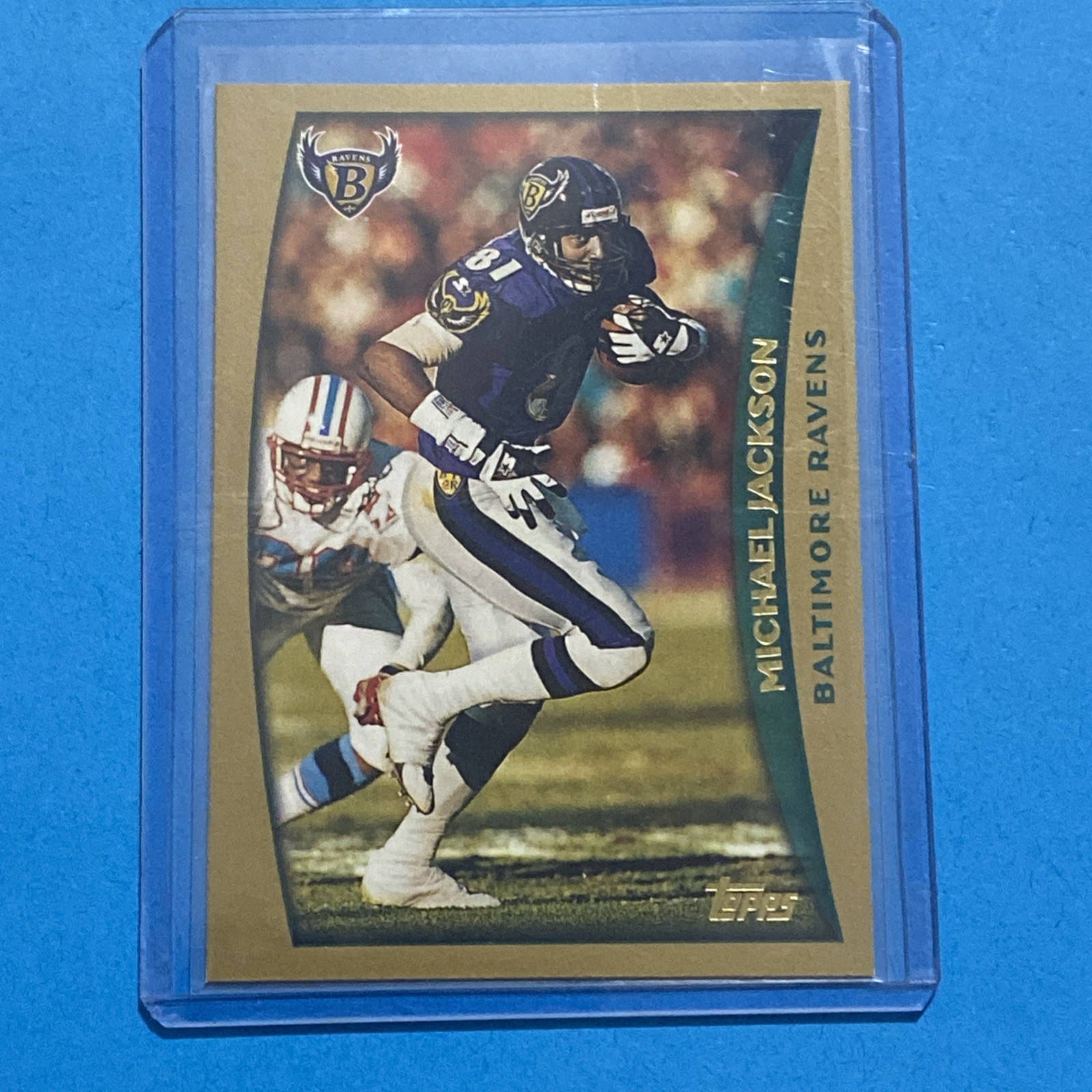 1998 Topps - Michael Jackson #120 Baltimore Ravens