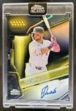 2026 Topps Chrome Black Edgar Quero Auto Autograph Gold Refractor #/50 White Sox