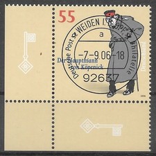 RFN 2006 Michel-Nr 2559 Krawędź narożna, centralny stempel pierwszego dnia obiegu Wierzba