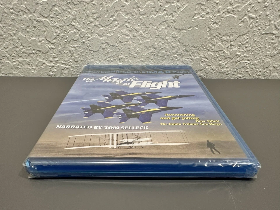 IMAX: The Magic of Flight Blu-ray By Tom Selleck 2009 NEW! SEALED! OOP HTF - Imagem 3 de 4