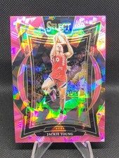 2025 Panini Select WNBA - Concourse Jackie Young #50 Pink Ice Prizm