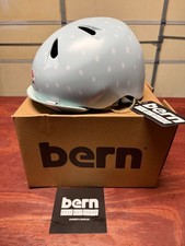 New Bern Nina DVRT Helmet S/M 51.5 - 54.5cm Matte Seaglass Polka Dot