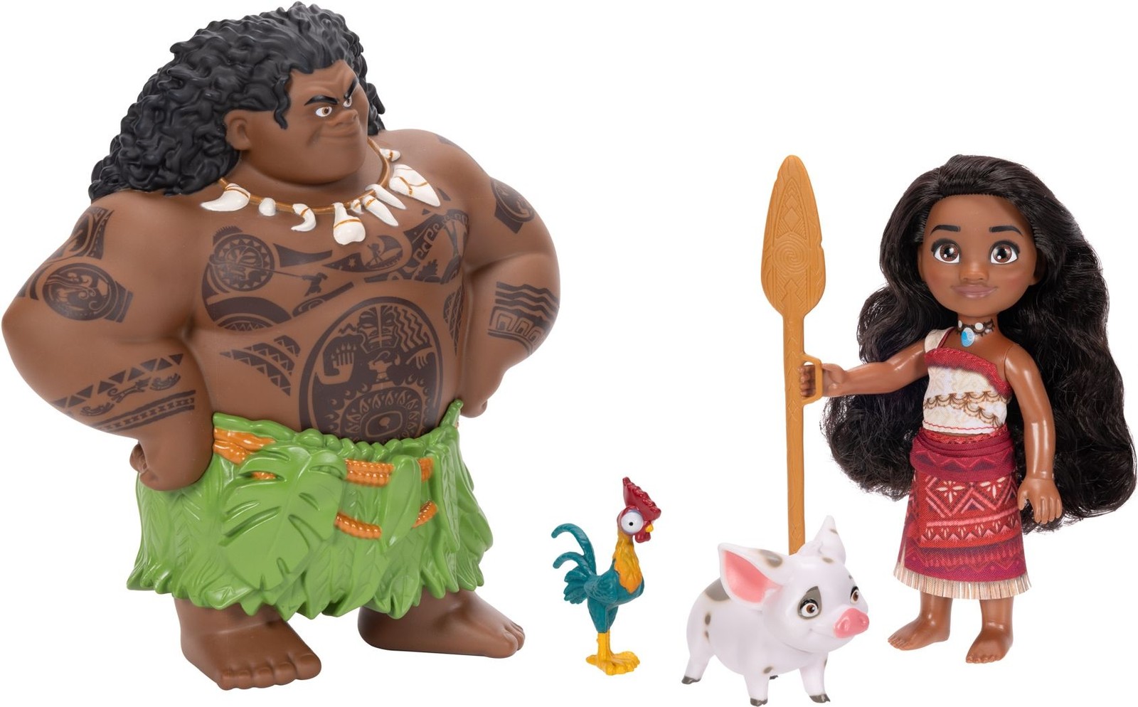 Merchandising Disney: Jakks - Oceania 2 - Bambole Petite 15 Cm Vaiana E Maui Set