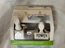 Martha Stewart Crafts Punch Around The Page Set Star Burst Scrapbooking - New