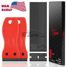 Razor Blade Scraper Vinyl Wrap Window Tint Adhesive Remover Sheet Film Tool