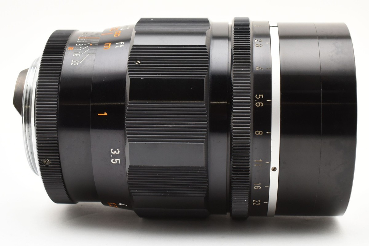 CANON LENS 100mm f/2 L39 LTM ライカマウント Exc+5] Canon 100mm F/2 MF Lens For L39 LTM Leica Screw Mount