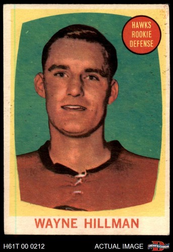 Wayne Hillman #38 1961 Topps card