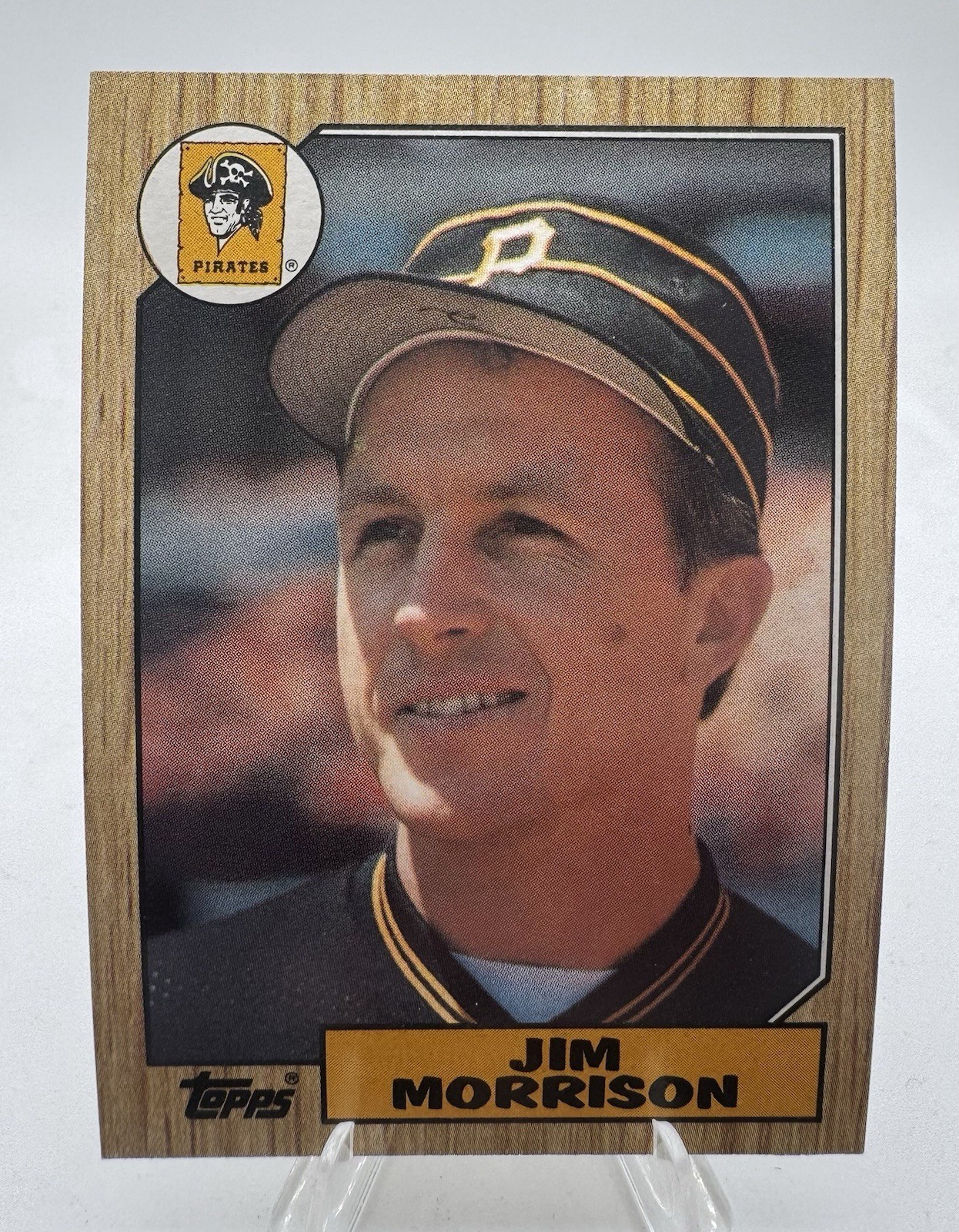 Jim Morrison Pittsburgh Pirates #237 1987 Topps ⚾️