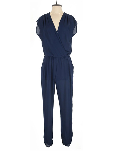 OOTD Fash Women Blue Jumpsuit M