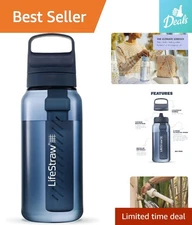 Go Series 1L Carbon Filtration Bottle - Ultimate Companion for Adventures
