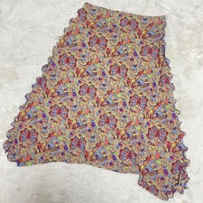 Issey Miyake FETE Print Skirt Size 3 Waist 39cm Length 81cm Multicolor Japan