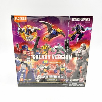 Blokees Transformers Galaxy Version 06 Parallel Universe Sealed Set of 9 Boxes