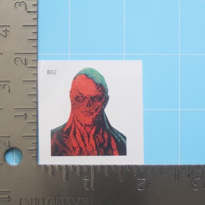 Stranger Things Temporary Tattoo (VECNA) Netflix Horror Season 5, Colorful Art