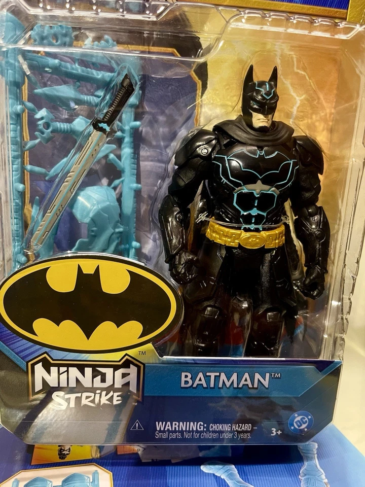 LOTE DE 3 CÓMICS SPIN MASTER BATMAN NINJA STRIKE NIGHTWING DC THE JOKER NUEVO Foto 2 de 4