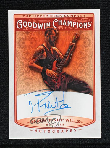 2019 Upper Deck Goodwin Champions Auto Aaron P-Nut Wills #A-AW Auto
