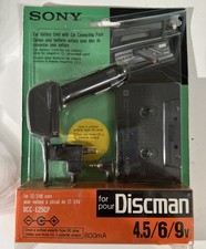 New Sealed Sony DCC-E26CP Car Battery Cord w/car Connecting Pack For Discman