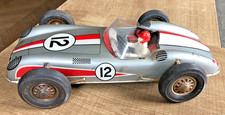 JOUSTRA - Voiture de course avec pilote - Moteur à friction L : 28 cm - Bel état