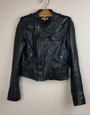 Levis Vintage Damen Lederjacke Special Edition ''ROOTS'' Biker Jacke GR. L
