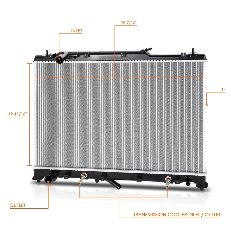 2986 Radiator For 07-15 Mazda Cx-9 OE Factory Style Aluminum Core Cooling Radiator ...