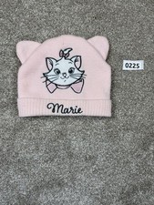 Disney Baby Marie Aristocats Pink Cat Ear Beanie Hat One Size