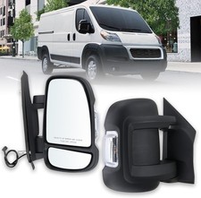 Right Passenger Side Mirror Compatible with 2014-2025 Ram Promaster R, 2Pins