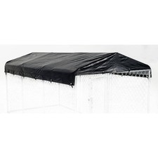 Large 5ft. X 15ft. - All Season Waterproof COVER For Lucky Dog Outdoor Kennels -