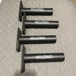 WEIGHT PLATE HOLDER Wall Mounted Rack Storage for 2" 4 Pack MIUONO