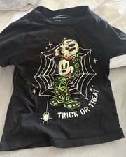 Mickey Mouse Halloween T Shirt Kids Size S