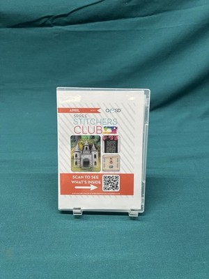 OeSD Spree Stitchers Club Embroidery Designs USB April 2022; Mint