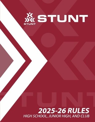 2025-26 STUNT Rules Book - High School, Junior High, and Club (Pa