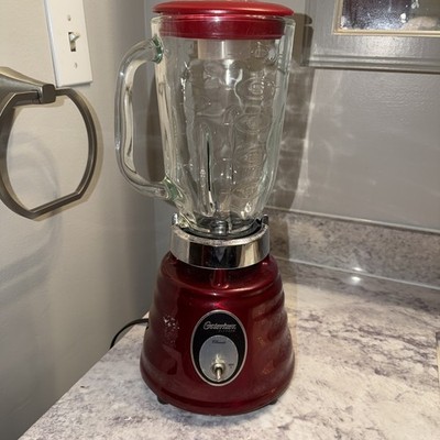 Red Osterizer blender Classic With Oster Glass Pitcher | eBay
