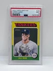 2024 TOPPS HERITAGE AARON JUDGE NICKNAMES "ALL RISE" SP #112 PSA MINT 9