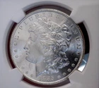 MORGAN SILVER DOLLAR 1885 NGC MS 64+++ MAJOR UNDER GRADE BORDERLINE PL