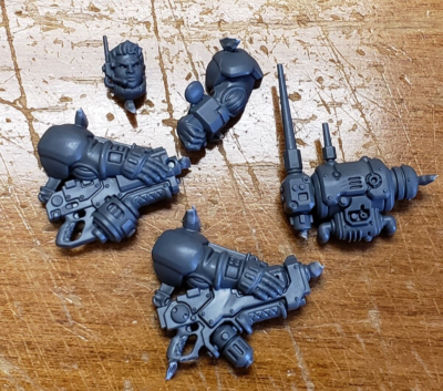 40k Leagues of Votann Bits Hearthkyn Warrior Multiwave Comms Array