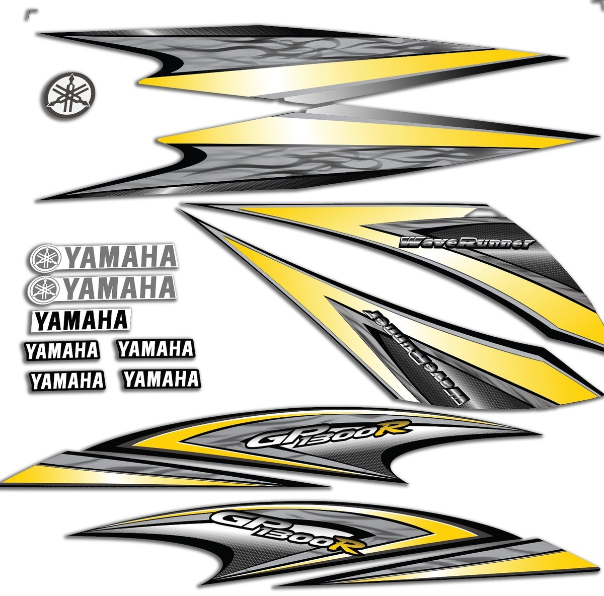 2005 YAMAHA GP1300R WAVERUNNER DECAL KIT GP 1300 R | eBay