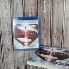 NEW Zack Snyder's Superman Man of Steel 2013 Blu-Ray DVD Combo Pack, Slipcover