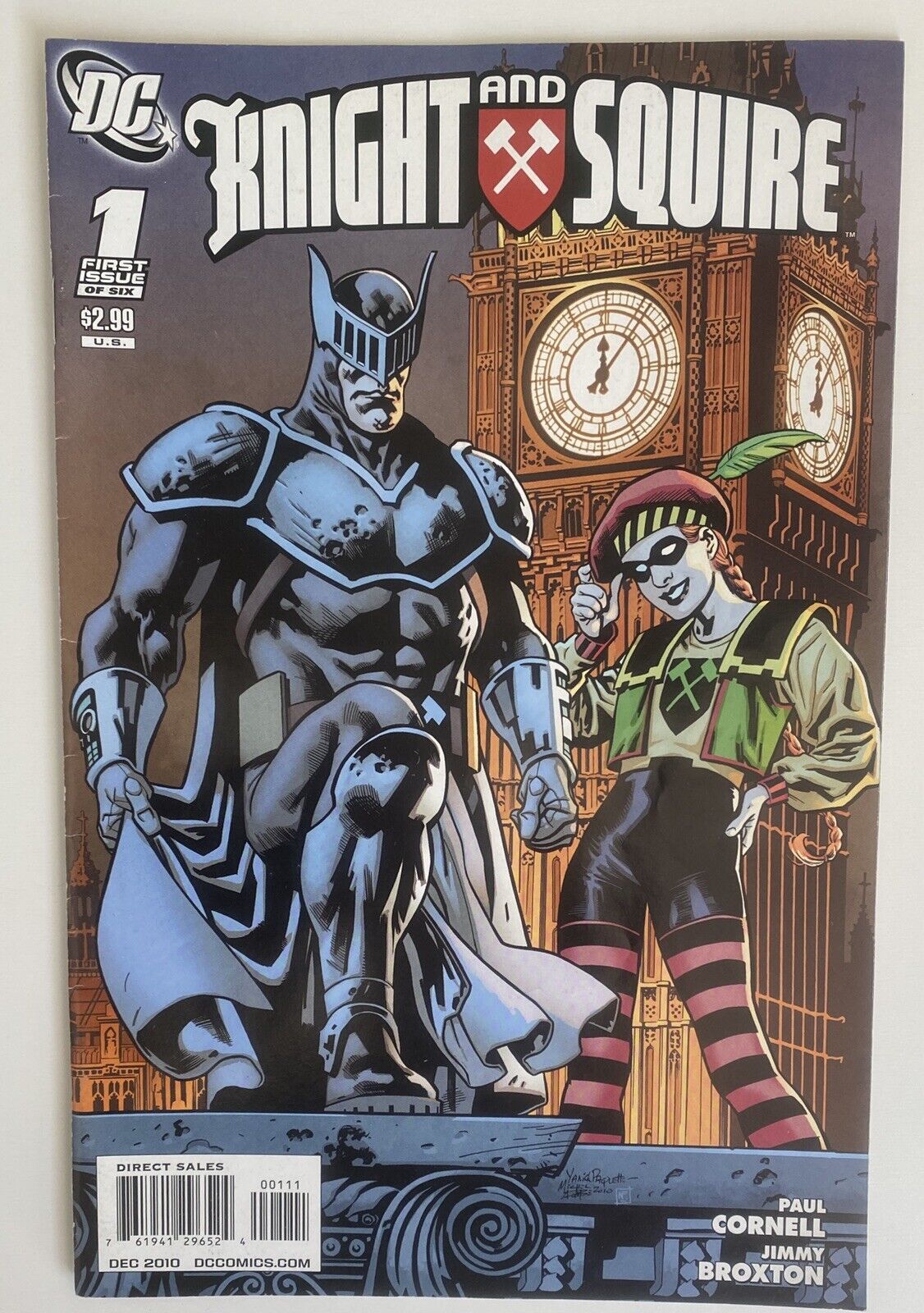 Knight And Squire Graphic Color #1 Comic Paperback Cover
